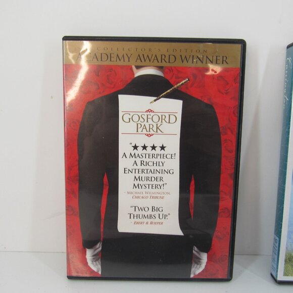 Lot of 4 DVD Gosford Park, Carrington, Sense and Sensibility, Wuthering Heights - Picture 2 of 6